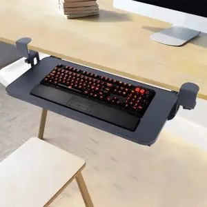 Support Clavier Ordinateur Coulissant