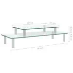 Support Ordinateur Transparent - My Store